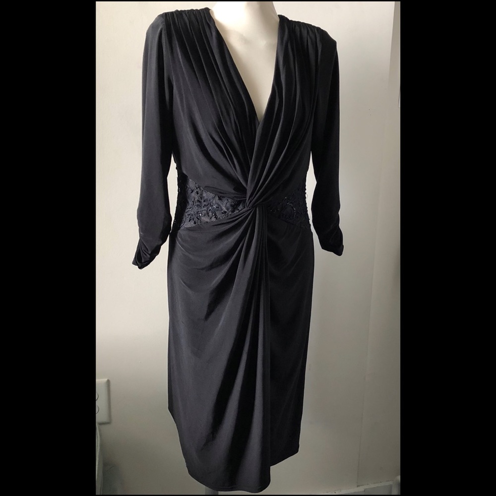 Tadashi Shoji Black Dress